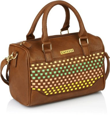 Caprese Satchel Brown Handbag