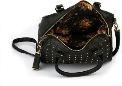 Caprese Satchel Black Handbag