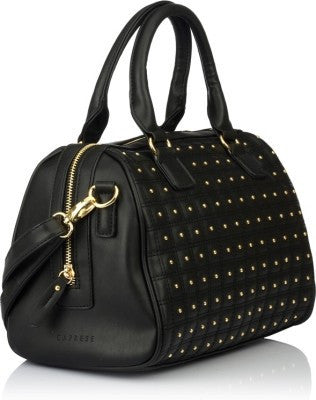 Caprese Satchel Black Handbag