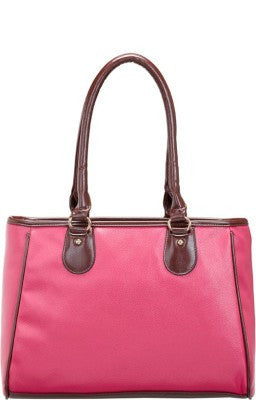 Caprese Satchel Pink Handbag
