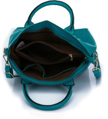 Caprese Satchel Emerald Handbag
